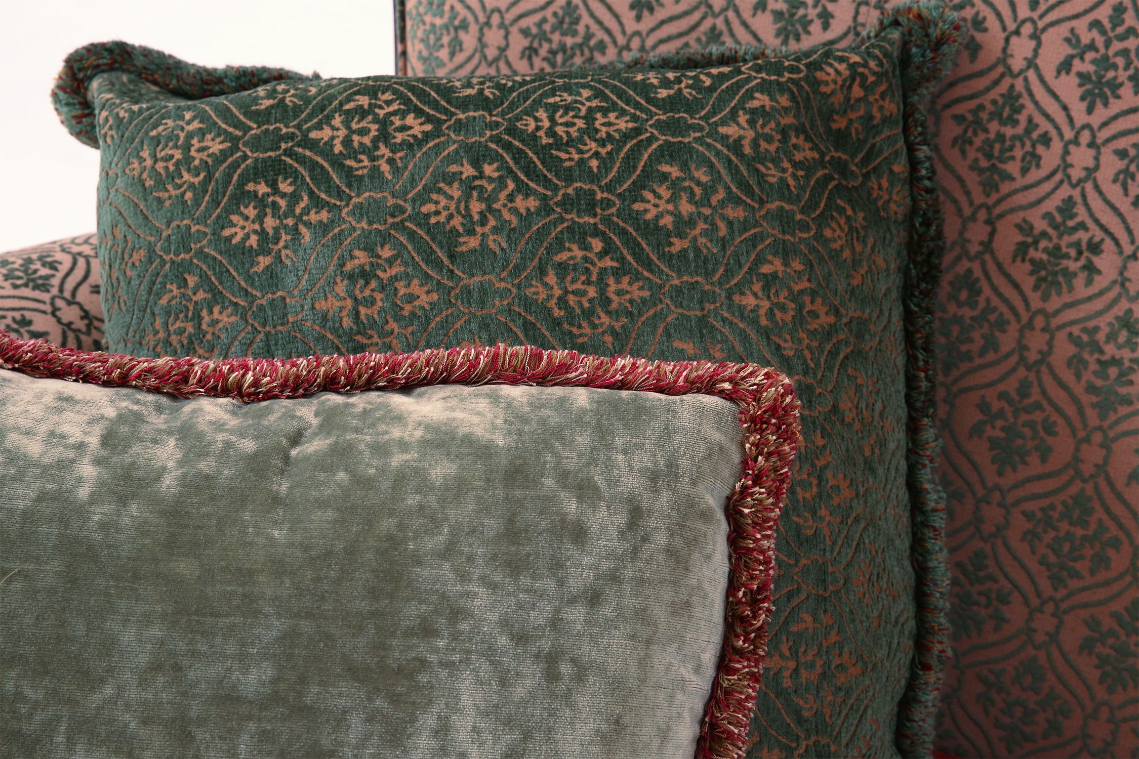 Extra large Victorian sofa and ottoman 1890thumbnail